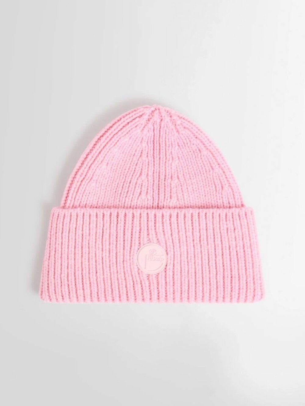 Fusalp Pink Ribbed Beanie Hat Size S